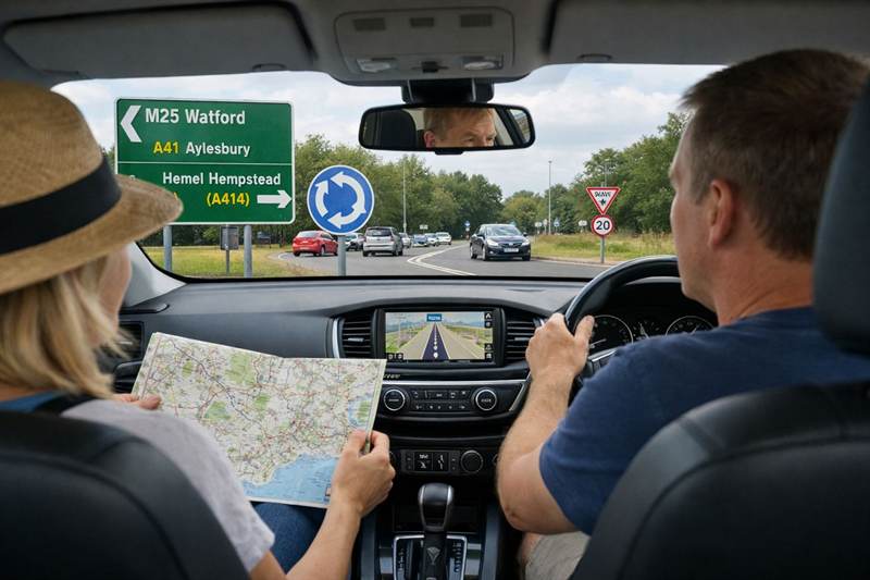 Overseas motorists driving in Britain